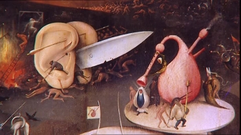 Hieronymus Bosch:  auriculoterapia nel  Giardino delle Delizie