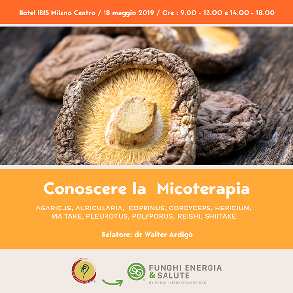 Conoscere la micoterapia, 18 maggio