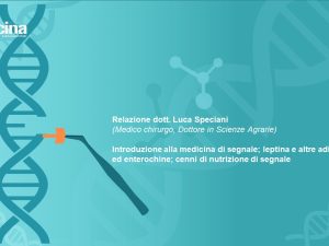 INTRODUZIONE ALLA MEDICINA DI SEGNALE