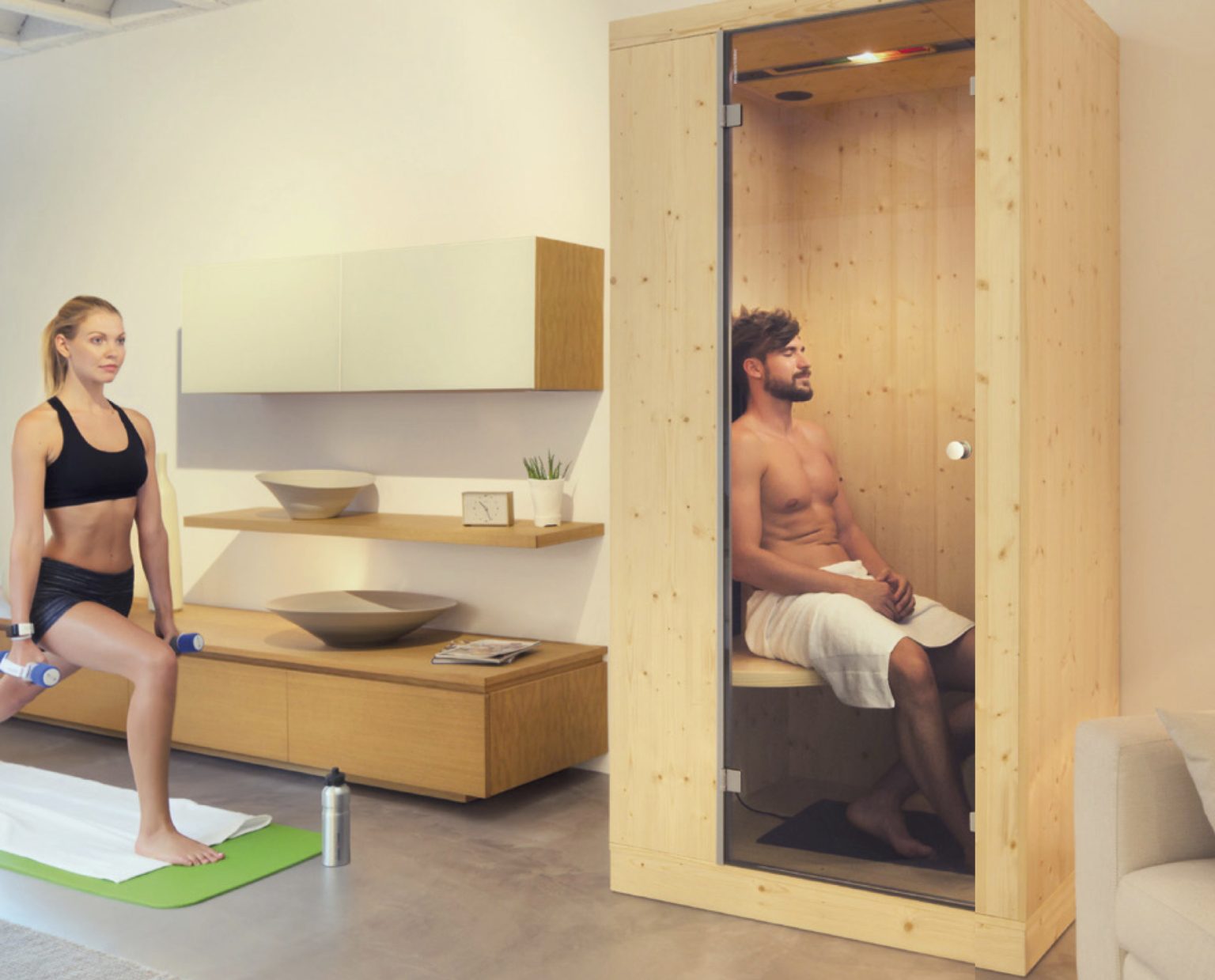 L’unicità della sauna infrarossi Physiotherm