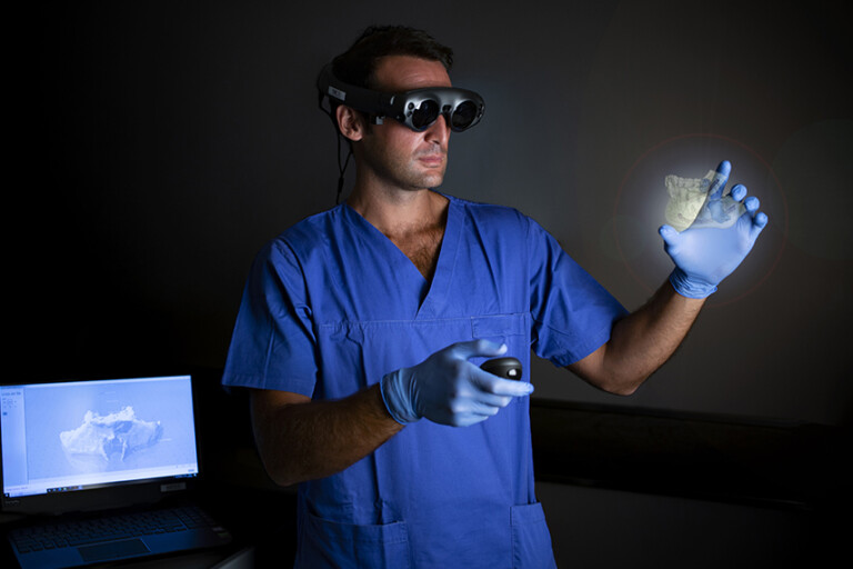 Salute dentale: immagini tridimensionali e tecnica olografica per la prima volta insieme in sala operatoria