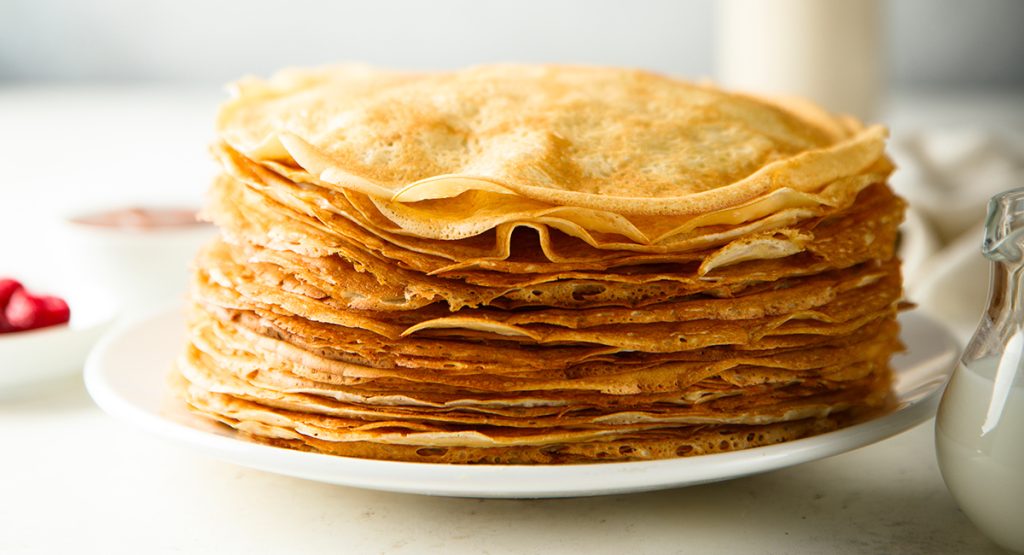 Crêpes senza zuccheri e latticini – Ricetta