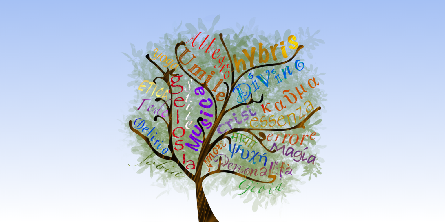 etimologia delle parole, la psicologia e le parole, il senso delle parole, l'importanza delle parole