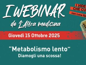 Registrazione Webinar - “Metabolismo lento” - Giovedì 15 ottobre 2025