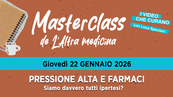 Registrazione Masterclass – “Pressione alta e farmaci” – Giovedì 22 gennaio 2026